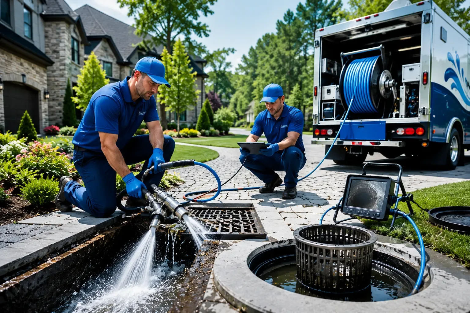 Local outdoor drain cleaning professionals in Keavy, KY